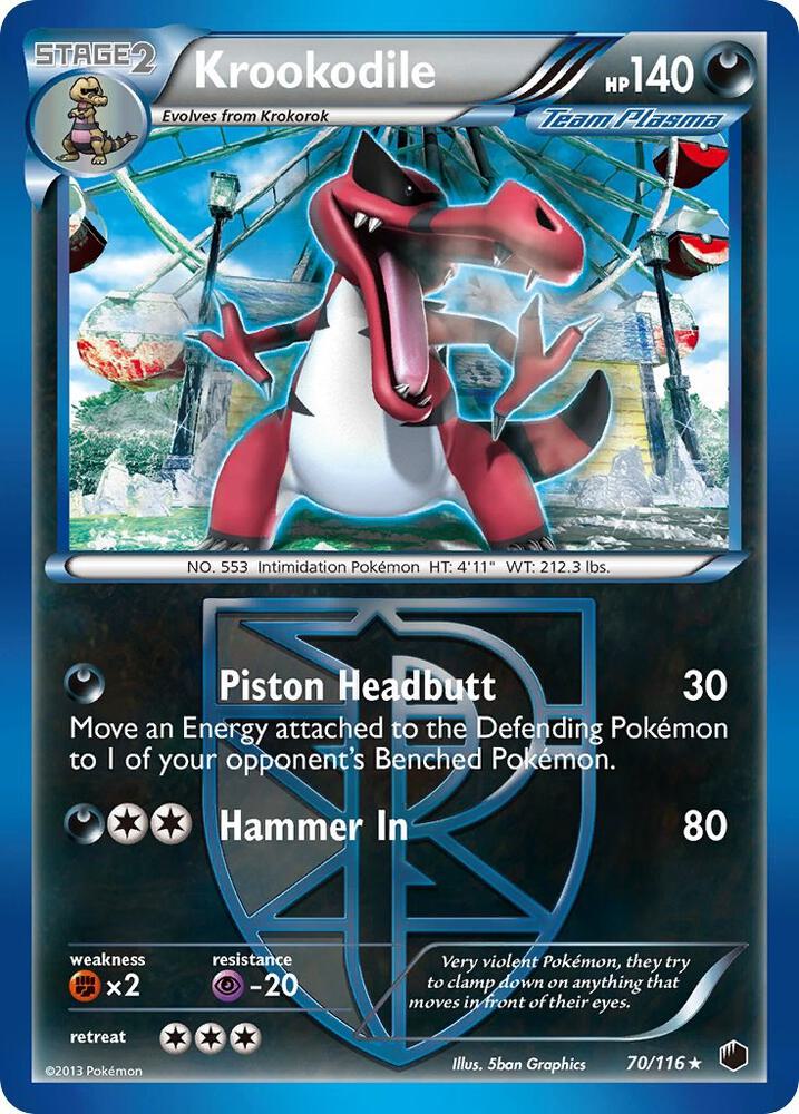 Krookodile (Team Plasma) card image