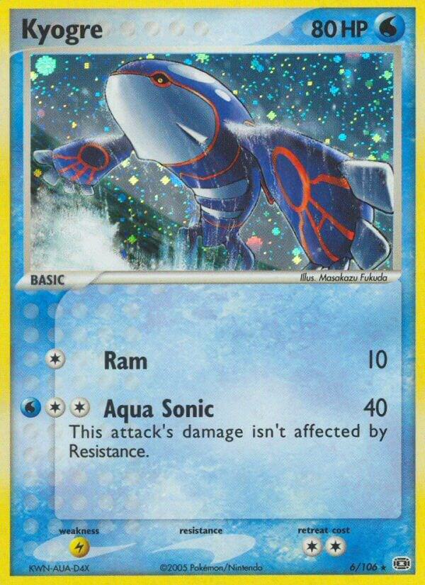 Kyogre - 006/106 card image