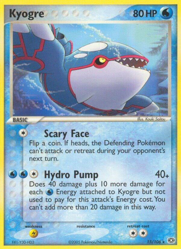Kyogre - 015/106 card image