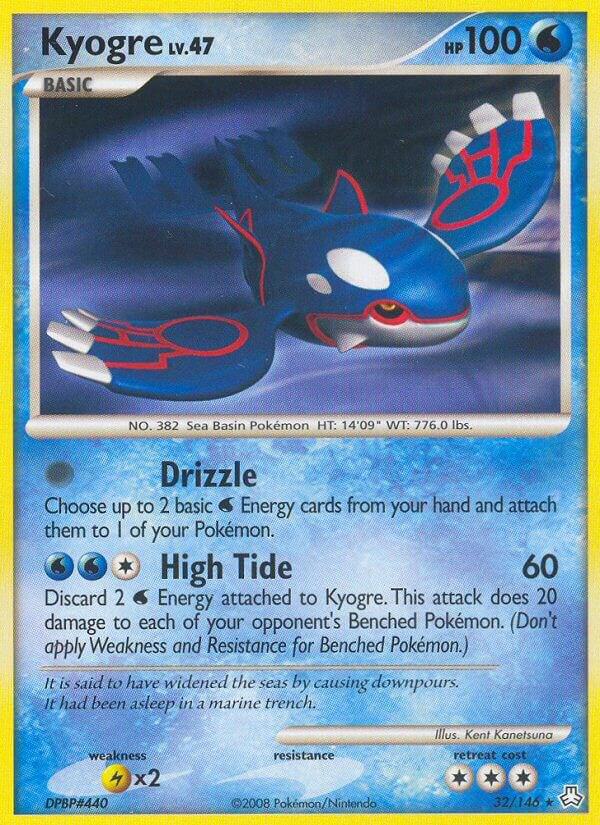 Kyogre card image