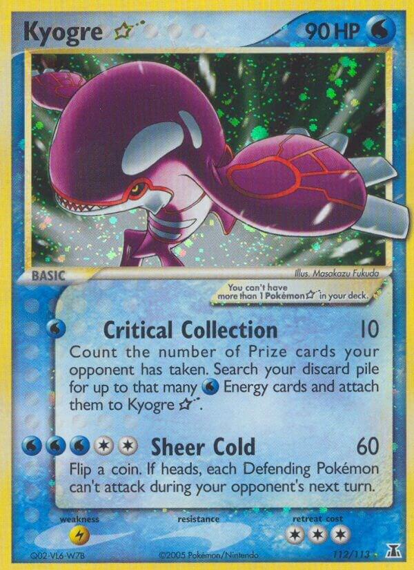 Kyogre Star card image