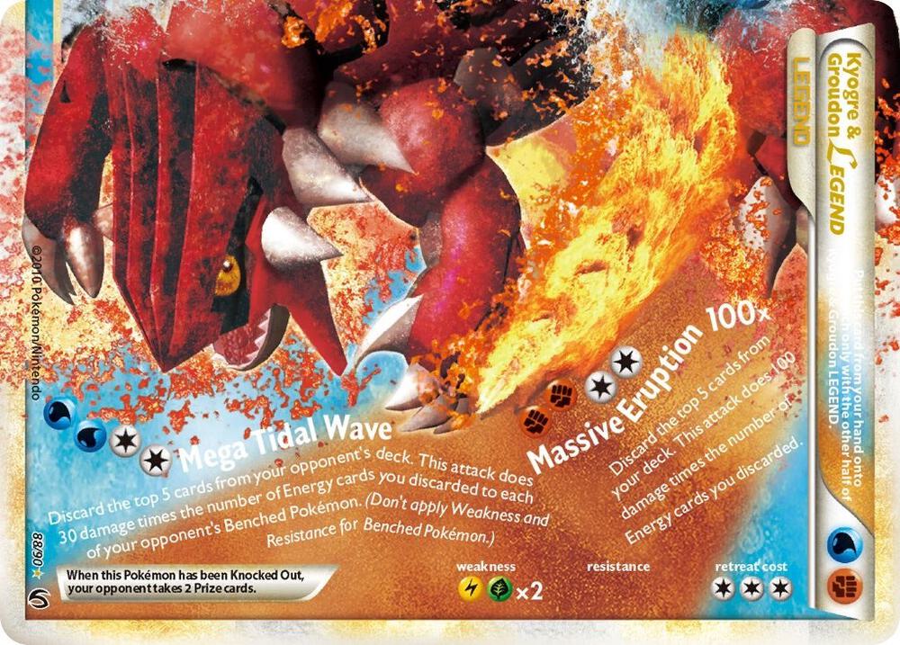 Kyogre & Groudon Legend (Bottom) card image