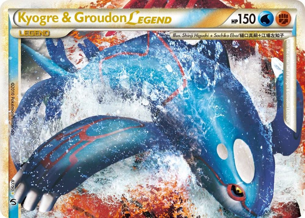 Kyogre & Groudon Legend (Top) card image