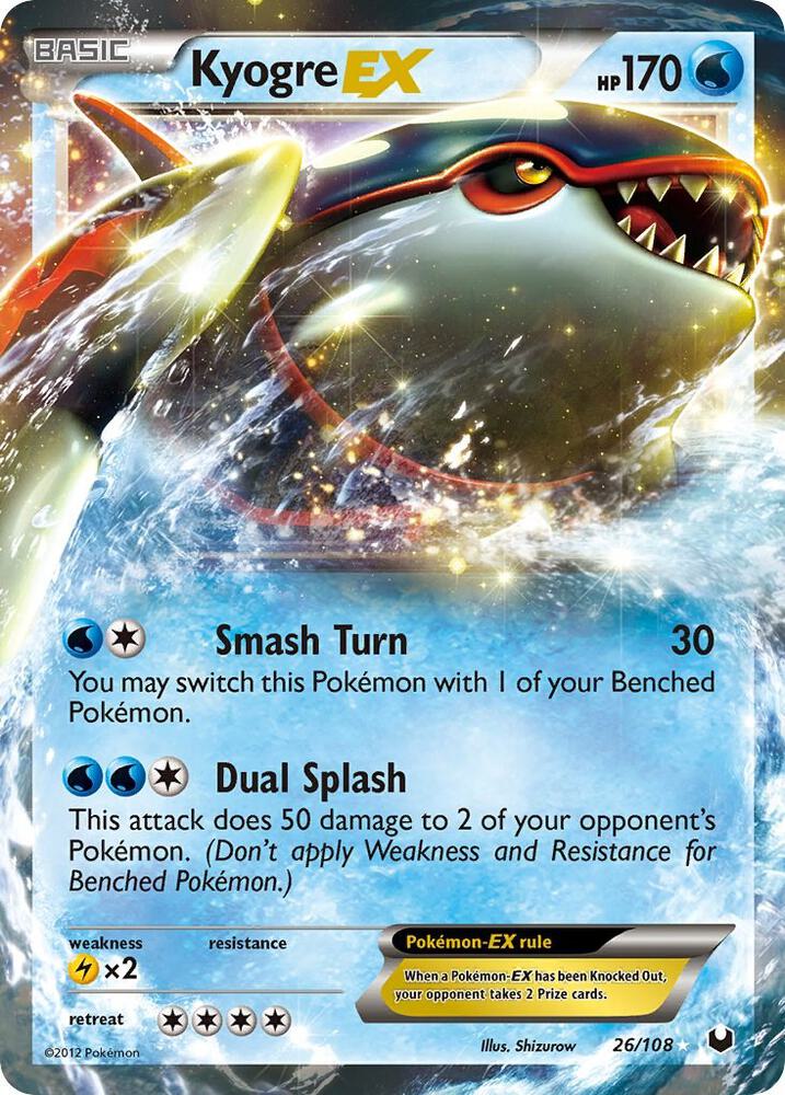 Kyogre EX card image