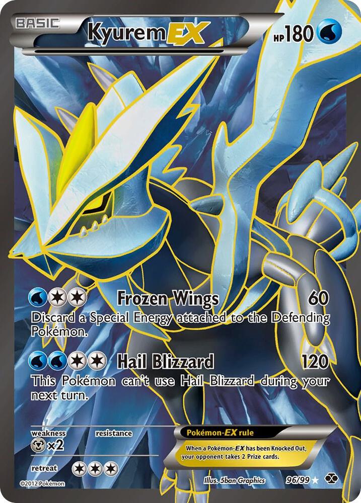 Kyurem EX (96 Full Art) card image