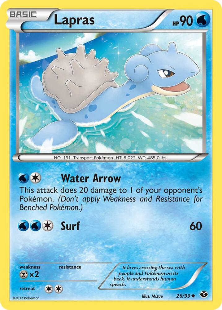 Lapras (26) card image