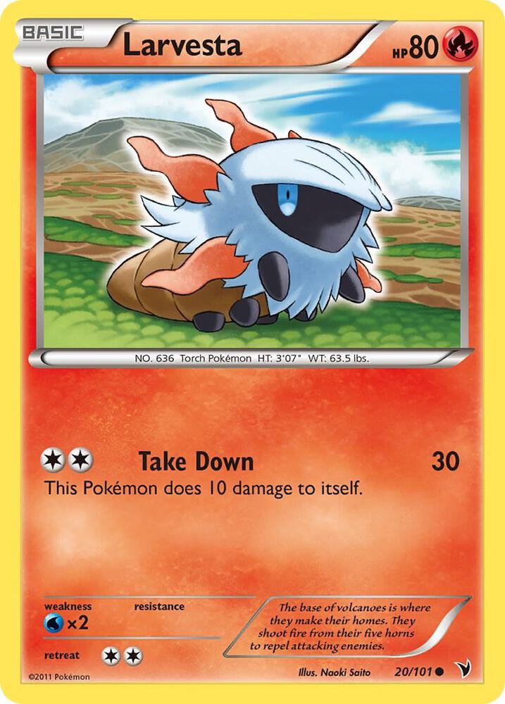 Larvesta (20) card image