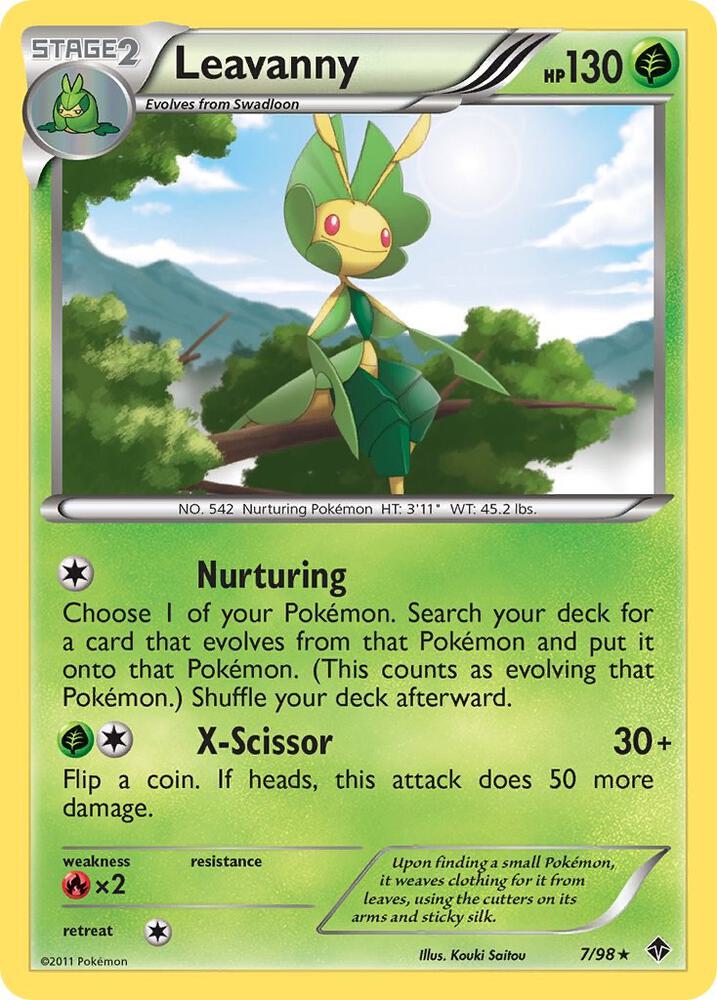 Leavanny (7) card image