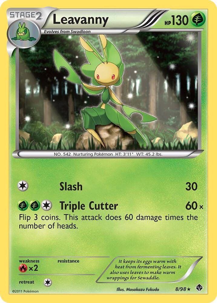 Leavanny (8) card image