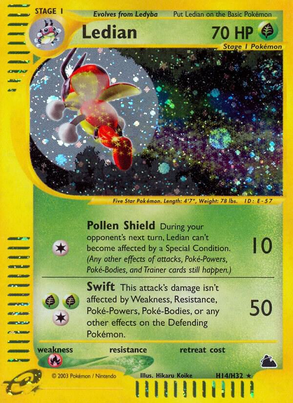 Ledian (H14) card image