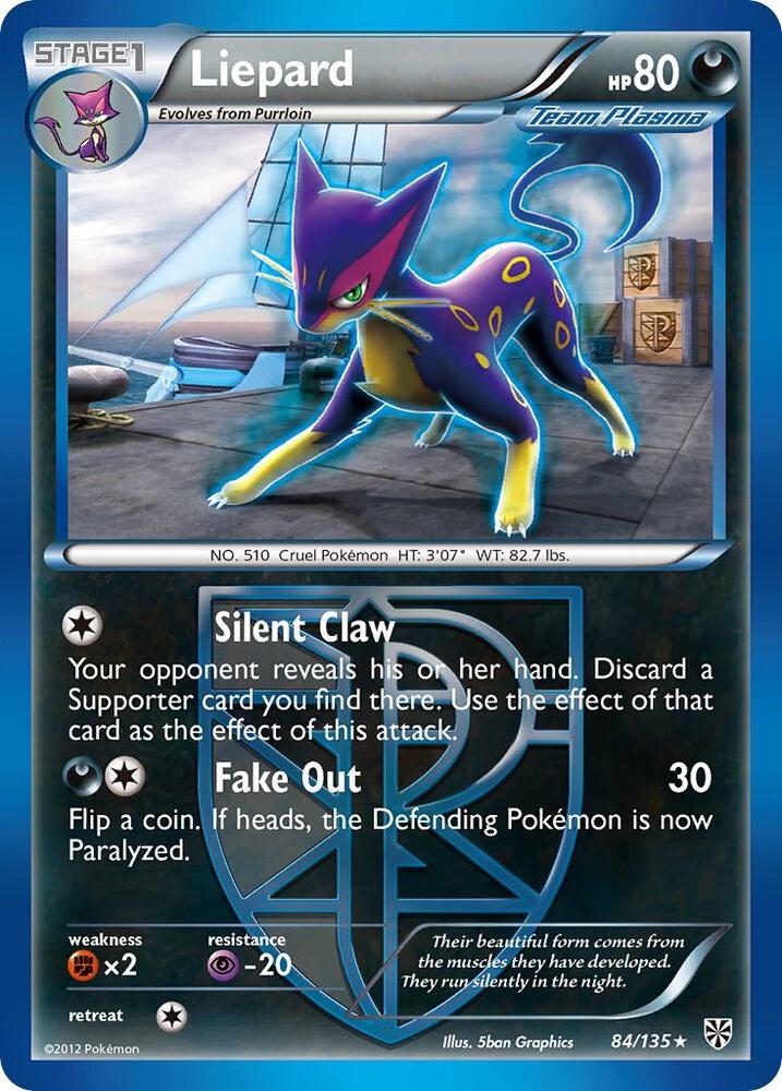 Liepard (Team Plasma) card image