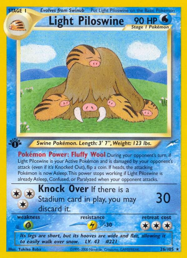 Light Piloswine card image