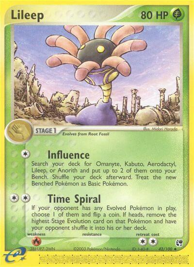 Lileep - 42/100 card image