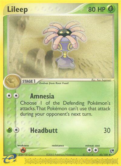Lileep - 43/100 card image
