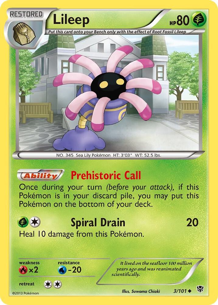 Lileep card image