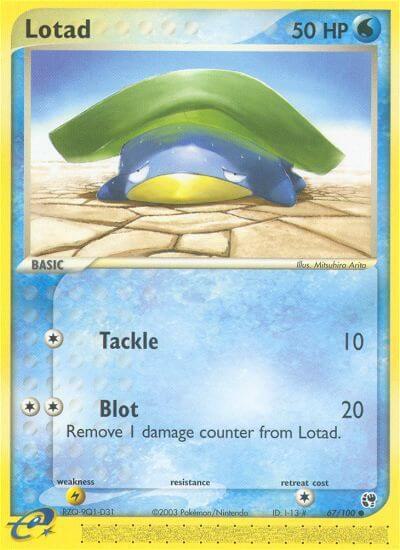Lotad - 67/100 card image