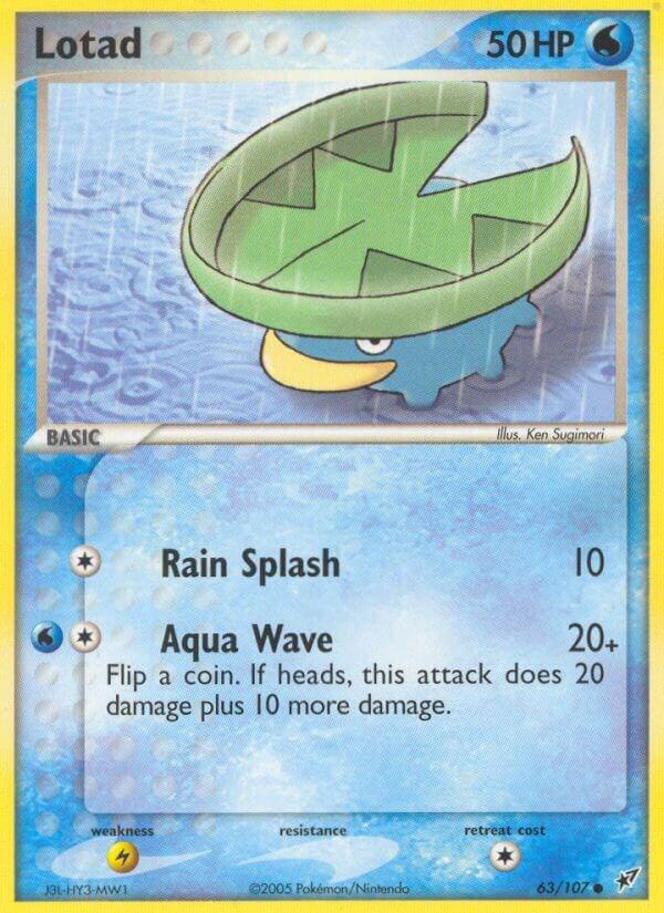 Lotad - 063/107 card image