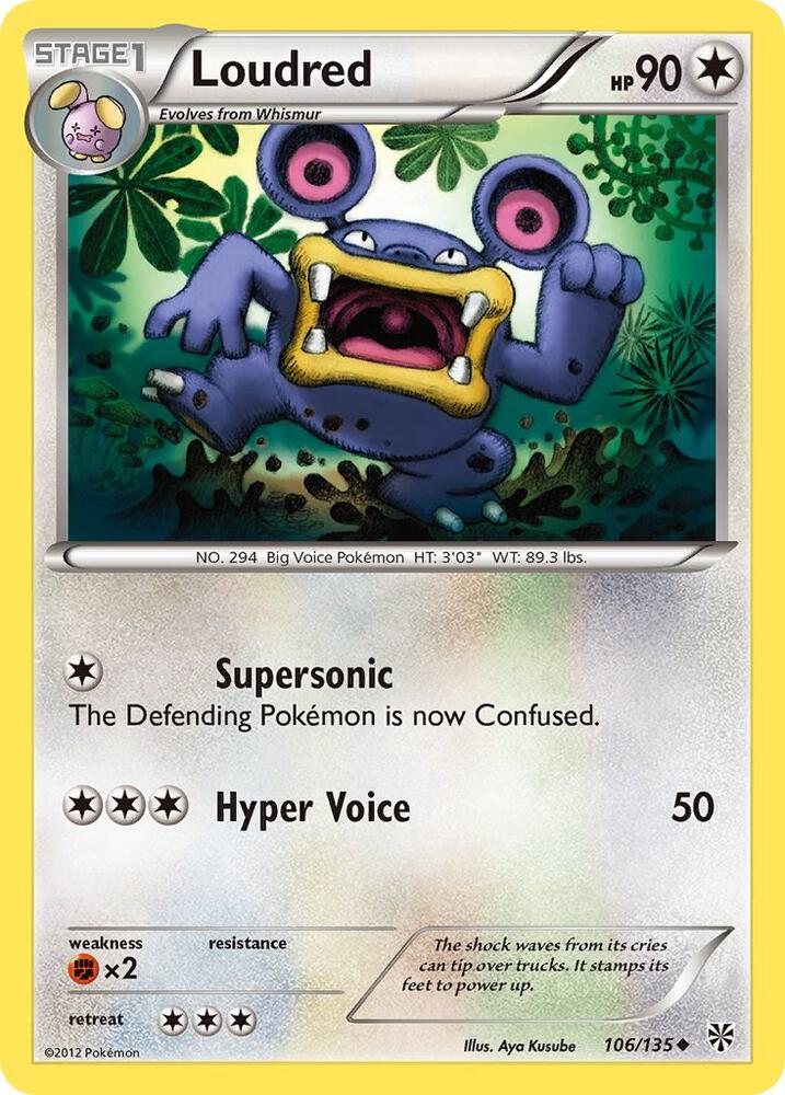 Loudred card image