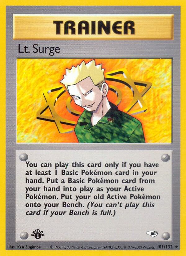 Lt. Surge (101) card image