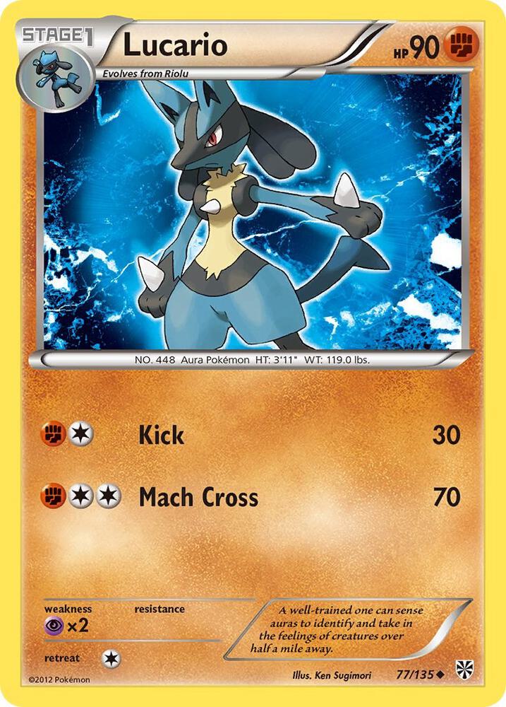 Lucario (77) card image
