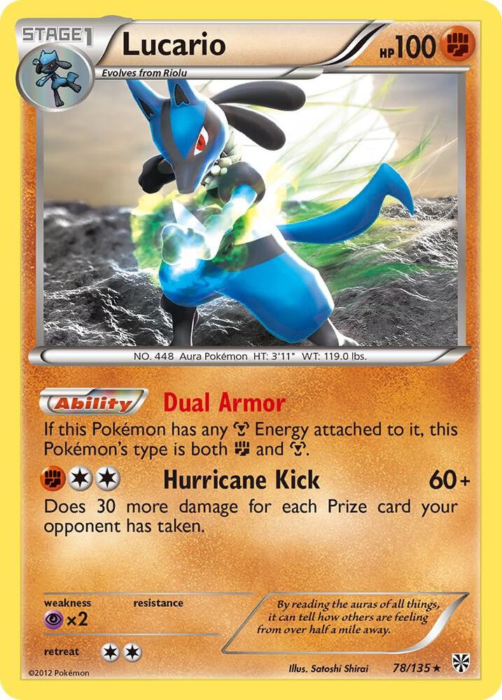 Lucario (78) card image