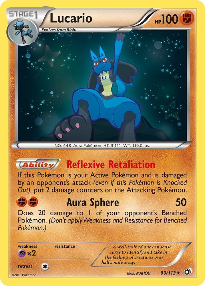 Lucario card image
