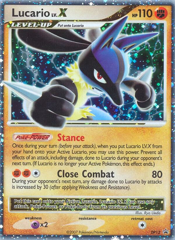 Lucario LV.X - DP12 card image