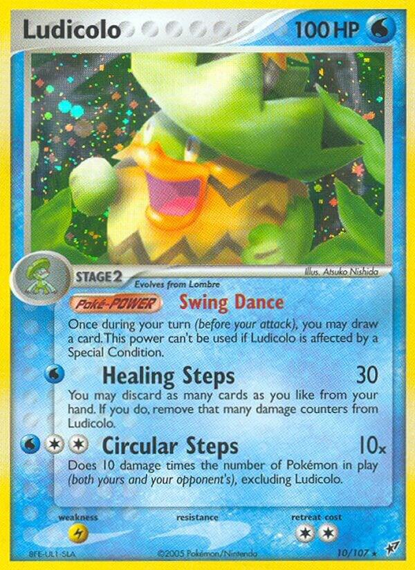 Ludicolo - 010/107 card image