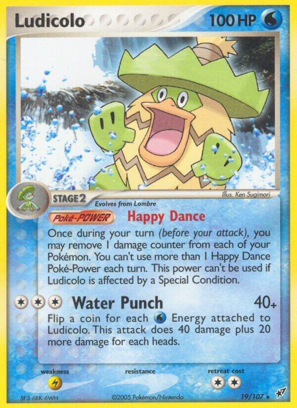 Ludicolo - 019/107 card image
