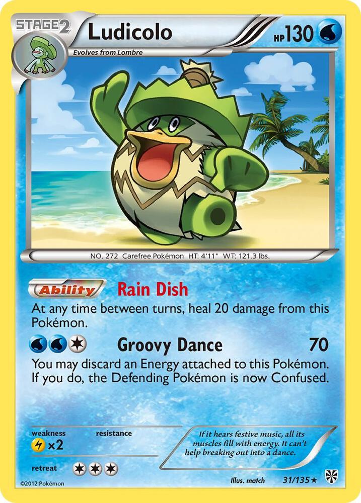 Ludicolo card image