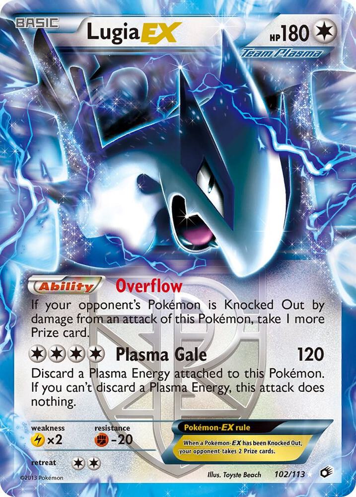 Lugia EX (Team Plasma) card image