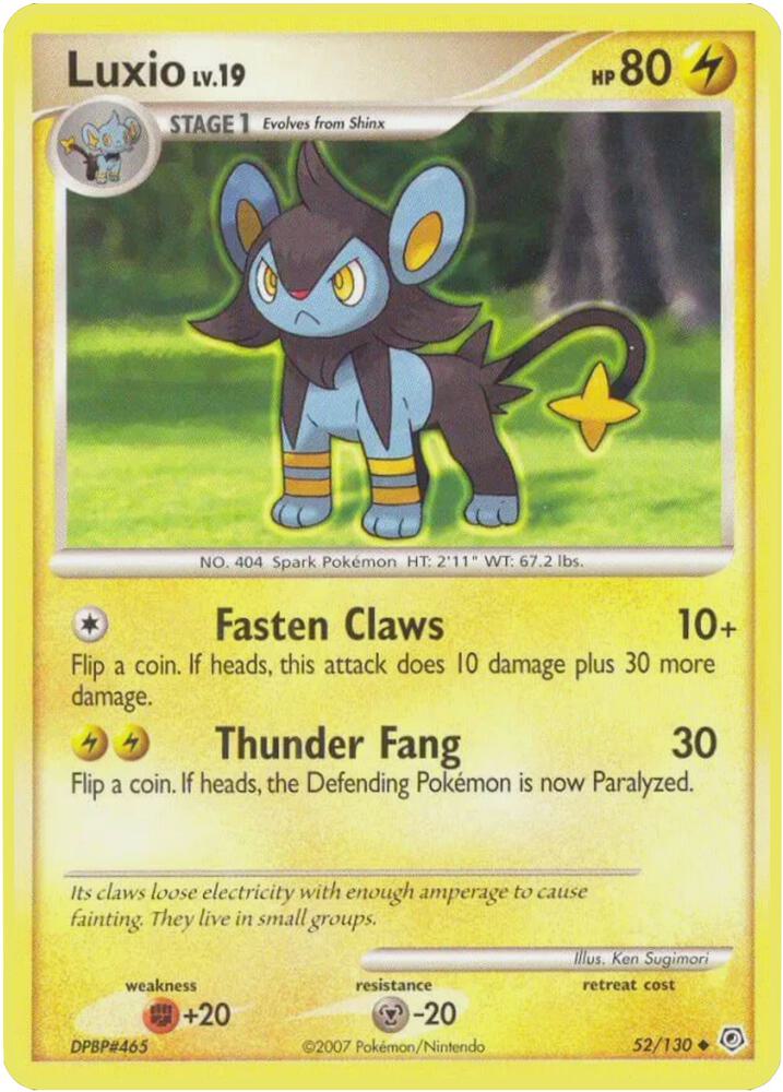 Luxio card image