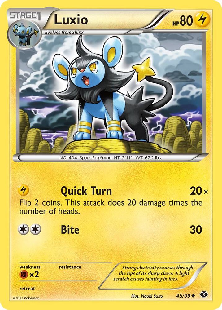 Luxio (45) card image