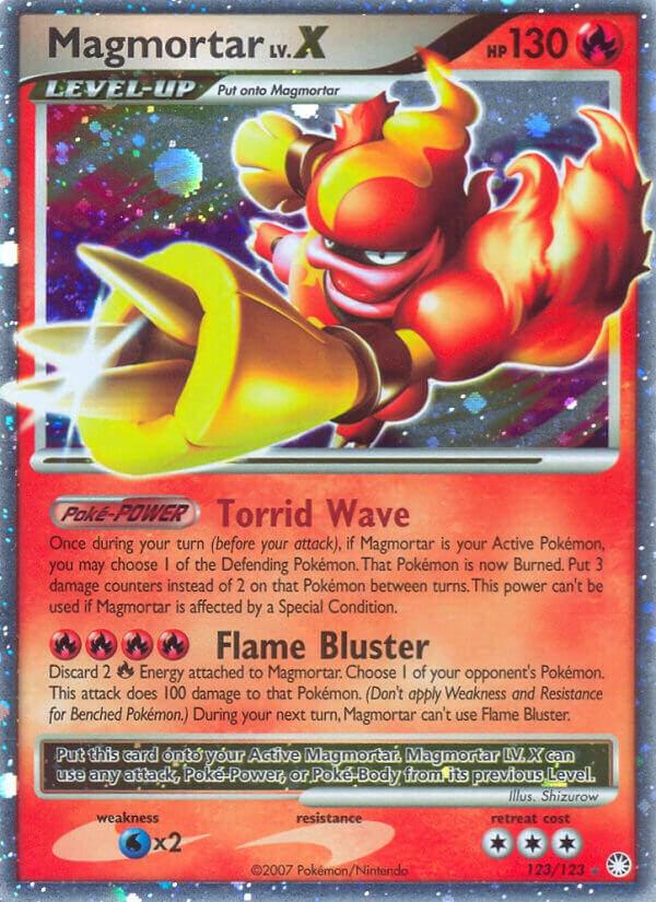 Magmortar Lv.X card image
