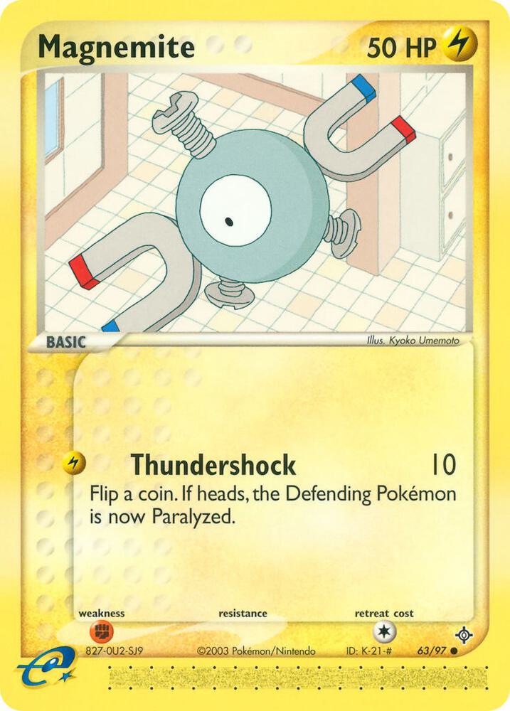 Magnemite - 63/97 card image