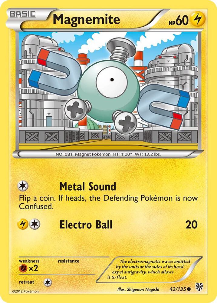 Magnemite (42) card image