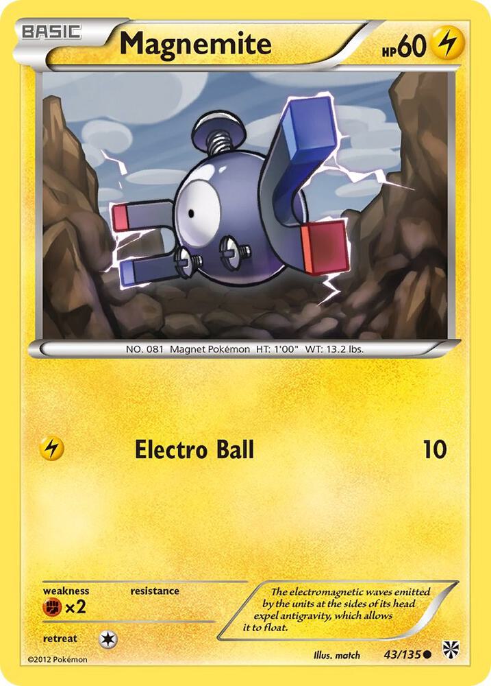 Magnemite (43) card image