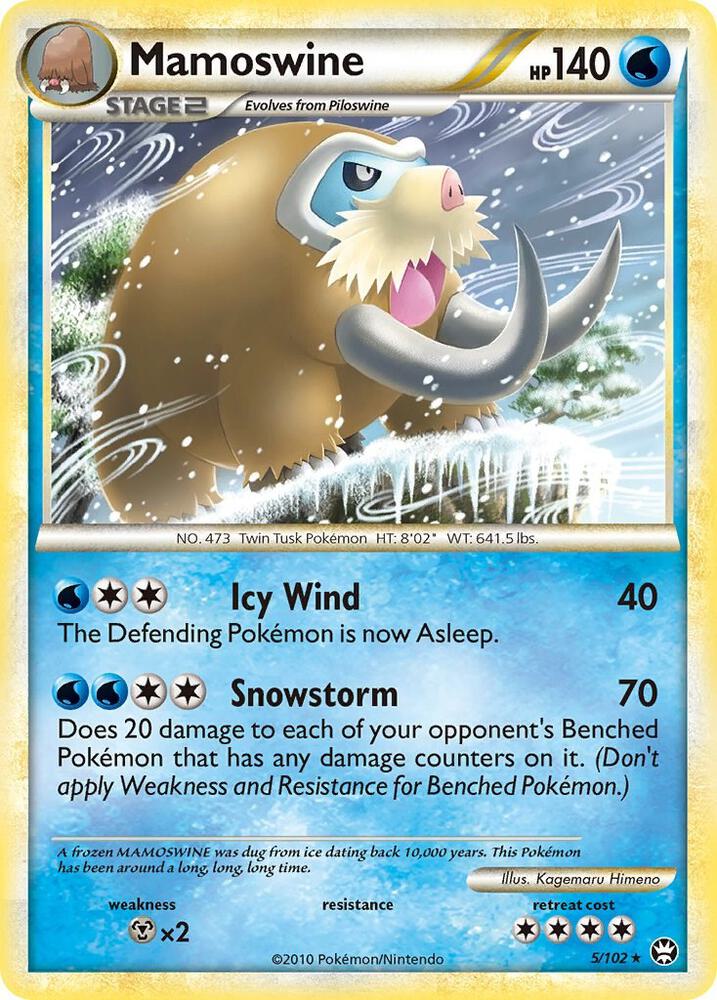 Mamoswine card image