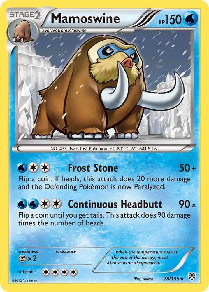 Mamoswine card image