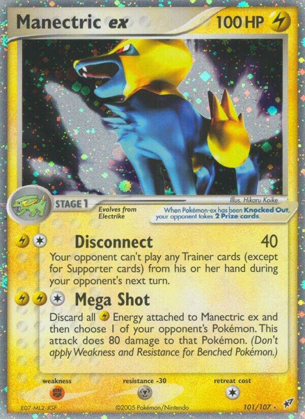Manectric ex card image