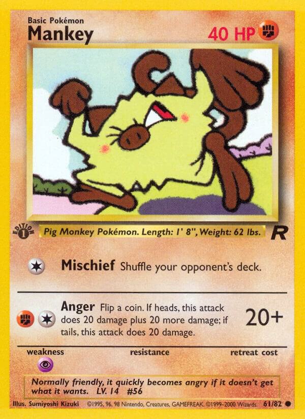 Mankey card image