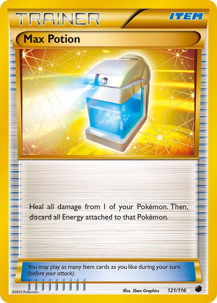 Max Potion (121 Secret Rare) card image