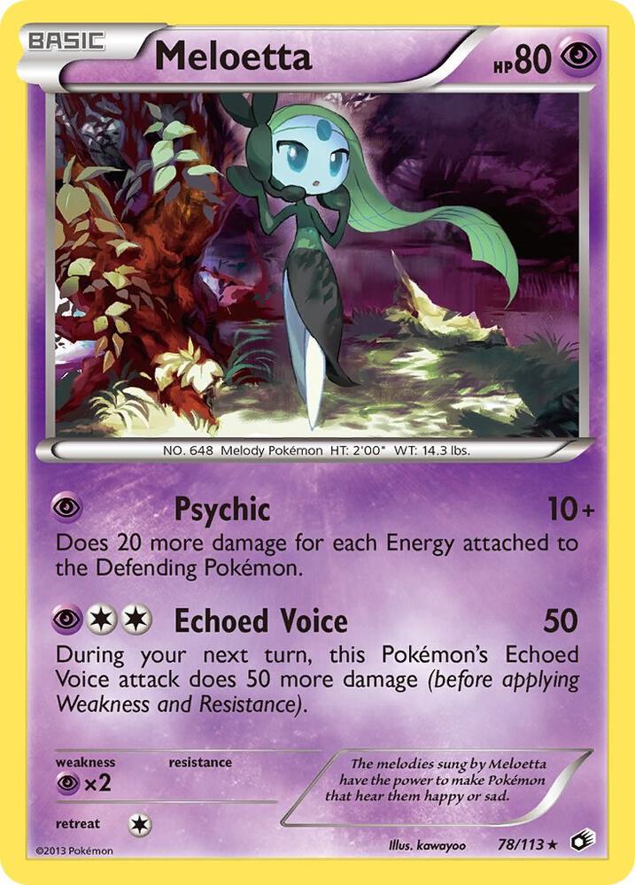 Meloetta (78) card image