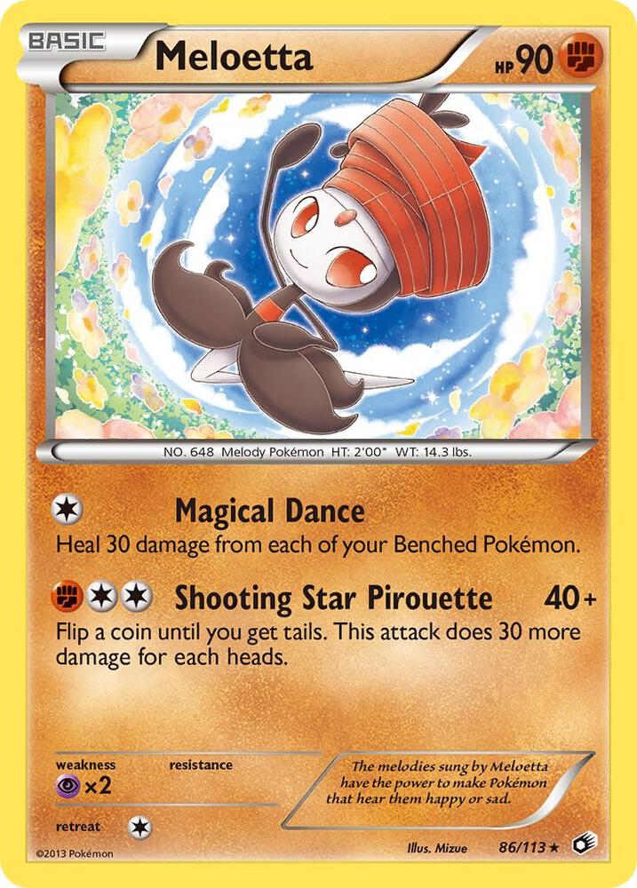 Meloetta (86) card image
