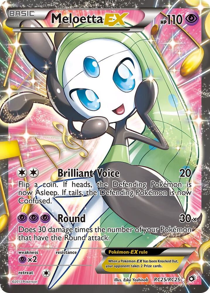 Meloetta EX (Full Art) card image