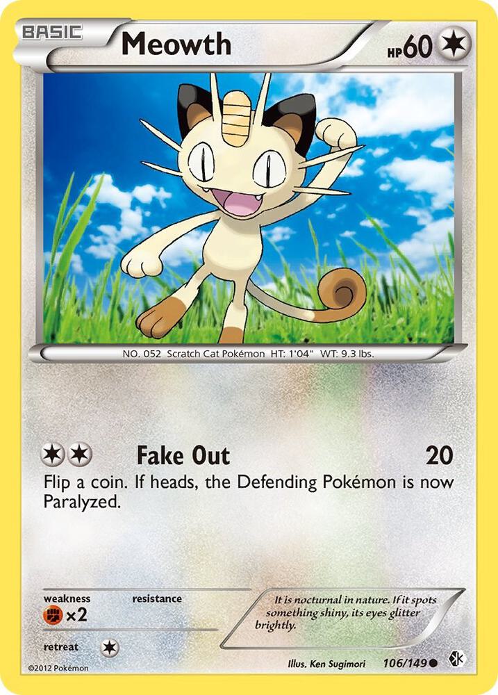 Meowth card image