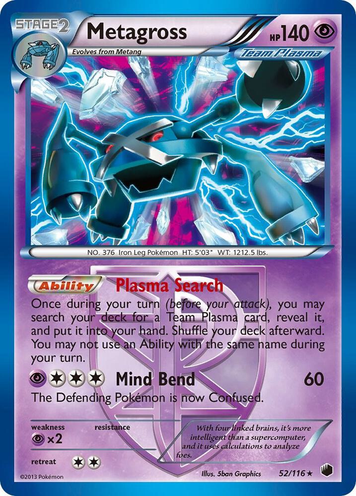 Metagross (Team Plasma) card image