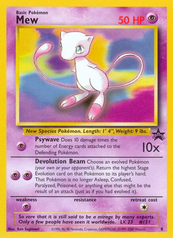 Mew (8) card image