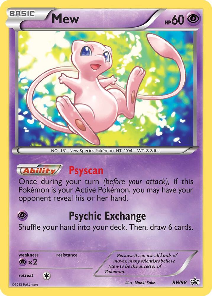 Mew - BW98 card image