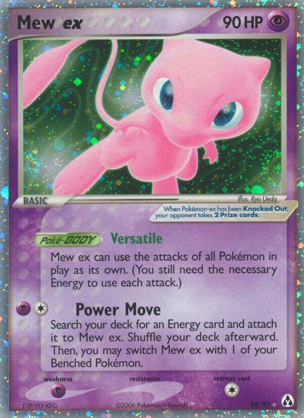 Mew ex card image